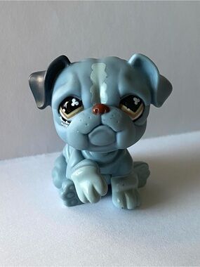 Littlest Pet Shop LPS Bulldog Hasbro 2007